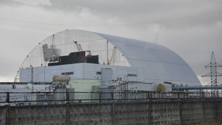 Schutzkonstruktion Tchernobyl